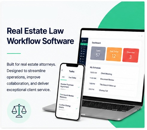 Real estate law software